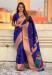 Picture of Alluring Silk Midnight Blue Saree