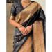 Picture of Amazing Silk Black Saree
