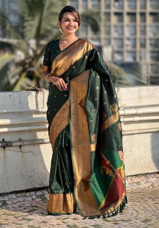 Picture of Well Formed Silk Dim Gray Saree