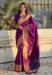 Picture of Bewitching Silk Purple Saree
