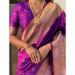 Picture of Bewitching Silk Purple Saree