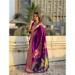 Picture of Bewitching Silk Purple Saree