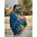 Picture of Resplendent Silk Teal Saree