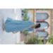 Picture of Alluring Georgette Steel Blue Readymade Gown