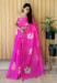 Picture of Fine Linen Deep Pink Saree