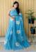 Picture of Magnificent Linen Teal Saree