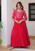 Picture of Beautiful Georgette Crimson Party Wear Gown