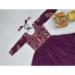 Picture of Enticing Georgette Saddle Brown Party Wear Gown