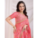 Picture of Grand Silk Light Coral Saree