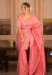 Picture of Fascinating Silk Light Salmon Saree