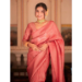 Picture of Fascinating Silk Light Salmon Saree