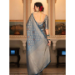 Picture of Beauteous Silk Grey Saree