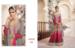 Picture of Chiffon & Silk Crimson Straight Cut Salwar Kameez