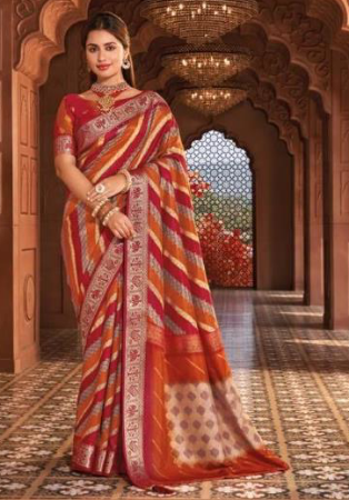 Picture of Radiant Silk Sienna Saree