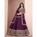 Picture of Fine Silk Purple Lehenga Choli
