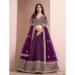 Picture of Fine Silk Purple Lehenga Choli
