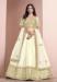 Picture of Stunning Silk Antique White Lehenga Choli