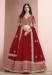 Picture of Gorgeous Silk Maroon & Dark Red Lehenga Choli