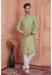 Picture of Bewitching Silk Dark Khaki Kurtis & Tunic