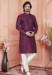 Picture of Well Formed Silk Dark Magenta Kurtis & Tunic