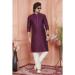Picture of Well Formed Silk Dark Magenta Kurtis & Tunic