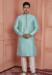 Picture of Alluring Silk Medium Aqua Marine Kurtis & Tunic