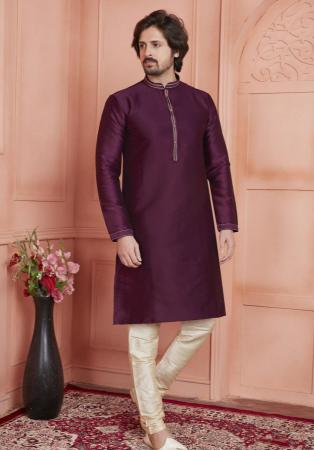 Picture of Admirable Silk Brown Kurtis & Tunic