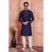 Picture of Lovely Silk Navy Blue Kurtis & Tunic