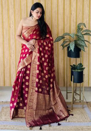 Picture of Fine Silk Brown Saree