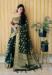 Picture of Resplendent Silk Dark Olive Green Saree