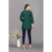 Picture of Superb Rayon Sea Green Kurtis & Tunic