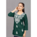 Picture of Superb Rayon Sea Green Kurtis & Tunic