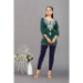 Picture of Superb Rayon Sea Green Kurtis & Tunic