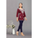 Picture of Wonderful Rayon Maroon Kurtis & Tunic