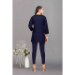 Picture of Fascinating Rayon Navy Blue Kurtis & Tunic