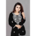 Picture of Appealing Rayon Black Kurtis & Tunic