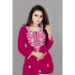 Picture of Enticing Rayon Dark Magenta Kurtis & Tunic