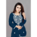 Picture of Ravishing Rayon Navy Blue Kurtis & Tunic