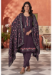 Picture of Lovely Georgette Rosy Brown Readymade Salwar Kameez