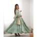 Picture of Shapely Silk Dark Sea Green Readymade Salwar Kameez