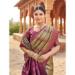 Picture of Ravishing Silk Dark Khaki Saree