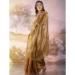 Picture of Pleasing Silk & Organza Saddle Brown Saree
