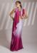 Picture of Beauteous Silk & Organza Plum Saree