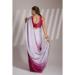 Picture of Beauteous Silk & Organza Plum Saree