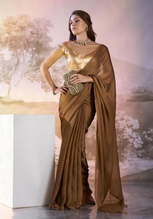 Picture of Grand Silk & Organza Sienna Saree