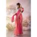 Picture of Shapely Net Pale Violet Red Saree