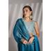 Picture of Beautiful Net Midnight Blue Saree