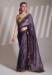Picture of Stunning Net Purple Saree