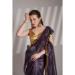 Picture of Stunning Net Purple Saree
