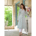 Picture of Cotton Light Steel Blue Readymade Salwar Kameez